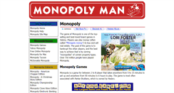 Desktop Screenshot of monopoly-man.com